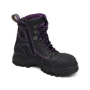 Blundstone 897 Women's Black Zip Safety Steel Toe Work Boot