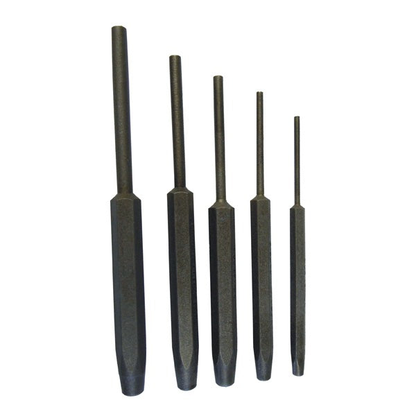 5 Pc. Pin Punch Set CRV Steel