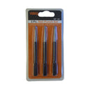 3 Pc. Nail Punch Set 1/16". 3/32". 1/8"