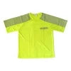 High Visibility Breathable Checker Board  Reflective Tape T-Shirt