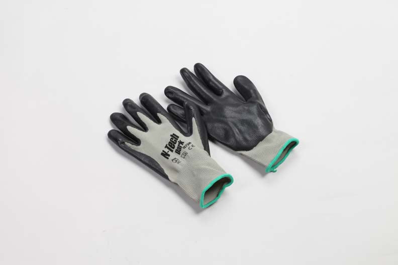 Work Force Black Foam Nitrile Coated Gloves