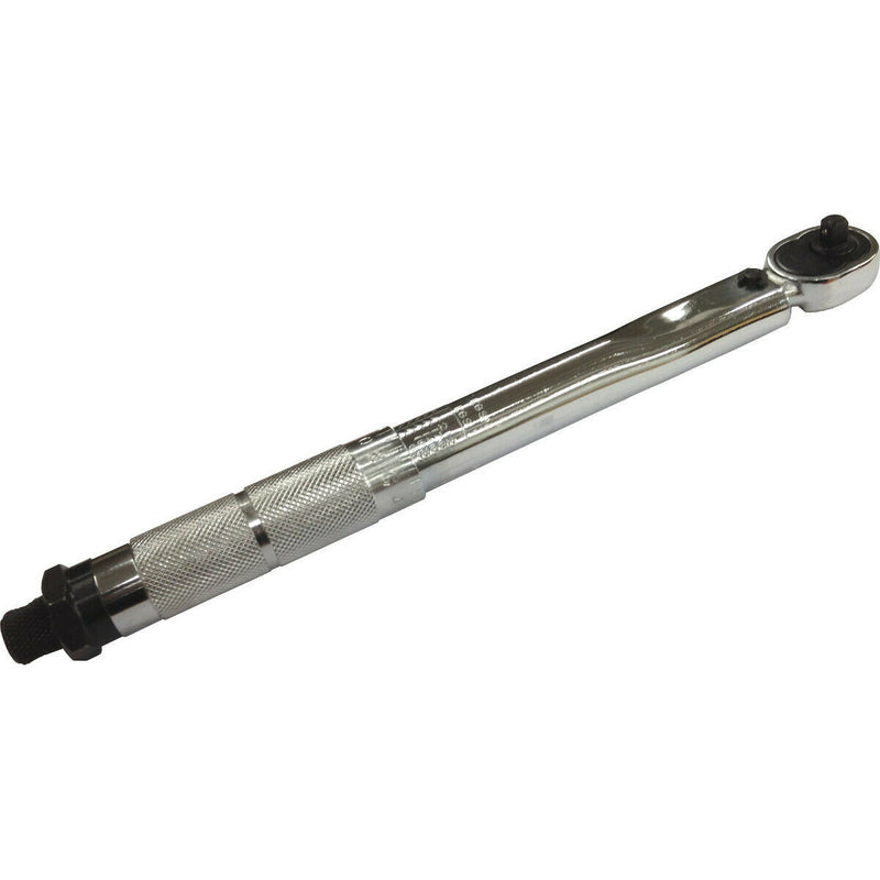1/4" Drive Micrometer Torque Wrench 20-200 inch/lbs with Case
