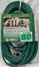 US Wire Yard & Garden 16/3 40-feet Green Cord - 300V
