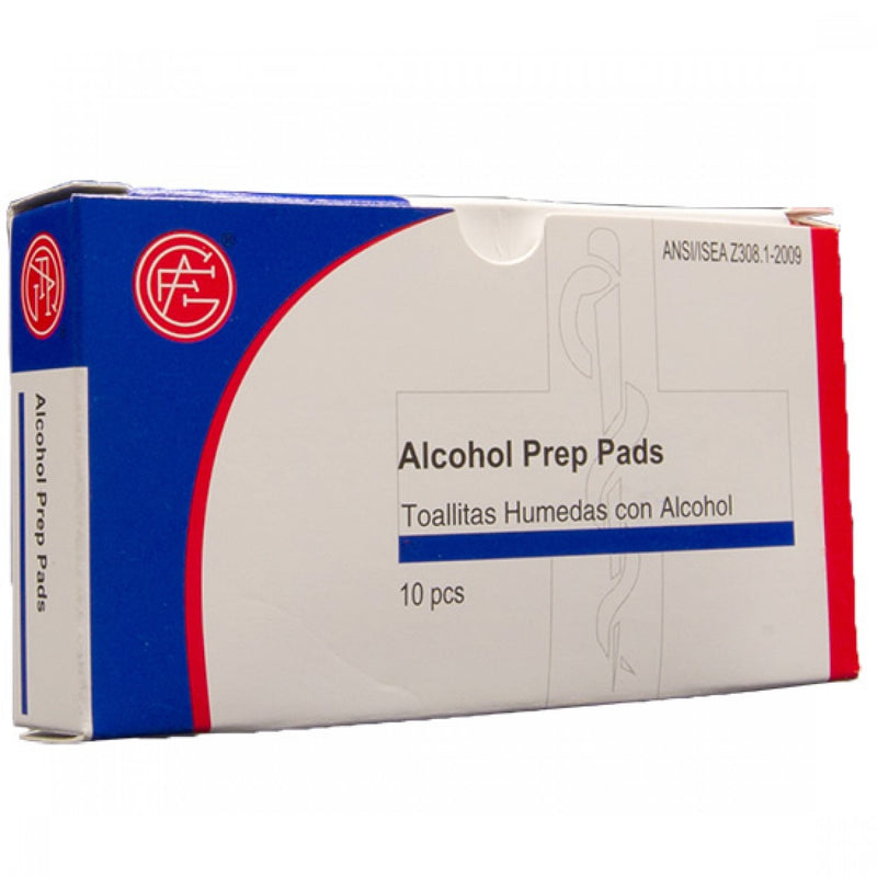 Genuine First Aid Sterile Alcohol Prep 10 Pads