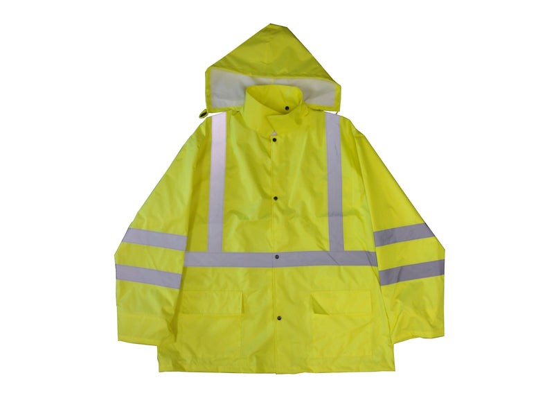 Work Force A-2322J Hi-viz Reflective Rain Jacket