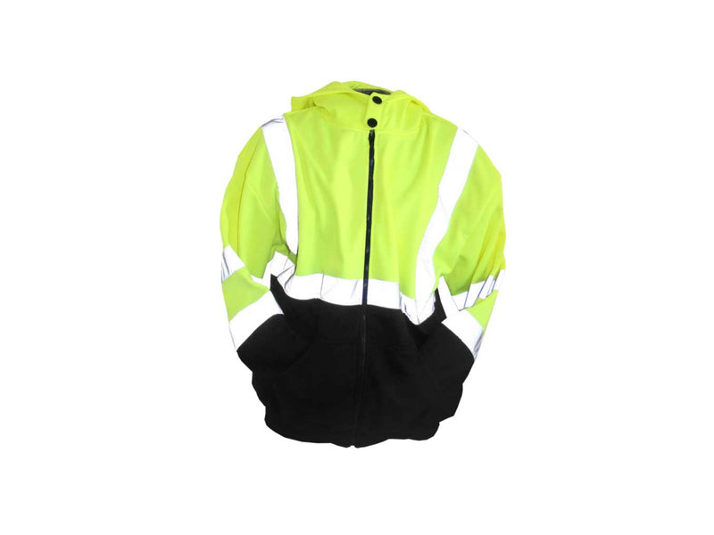 Work Force ANSI/ISEA 107-2015 Class 3 Front Zip-up Sweatshirt