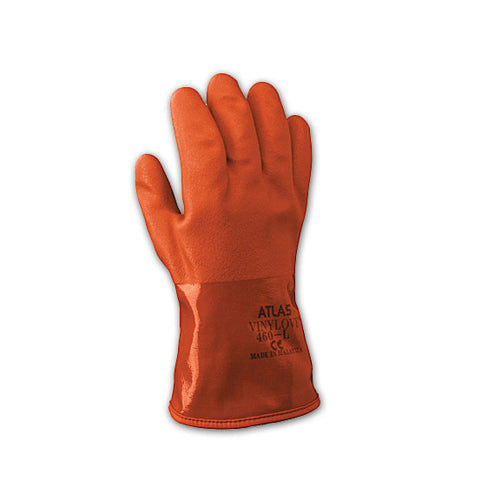 Work Force Atlas Fit 460 – 12″ Double Dipped, Winter Lined, PVC Gloves