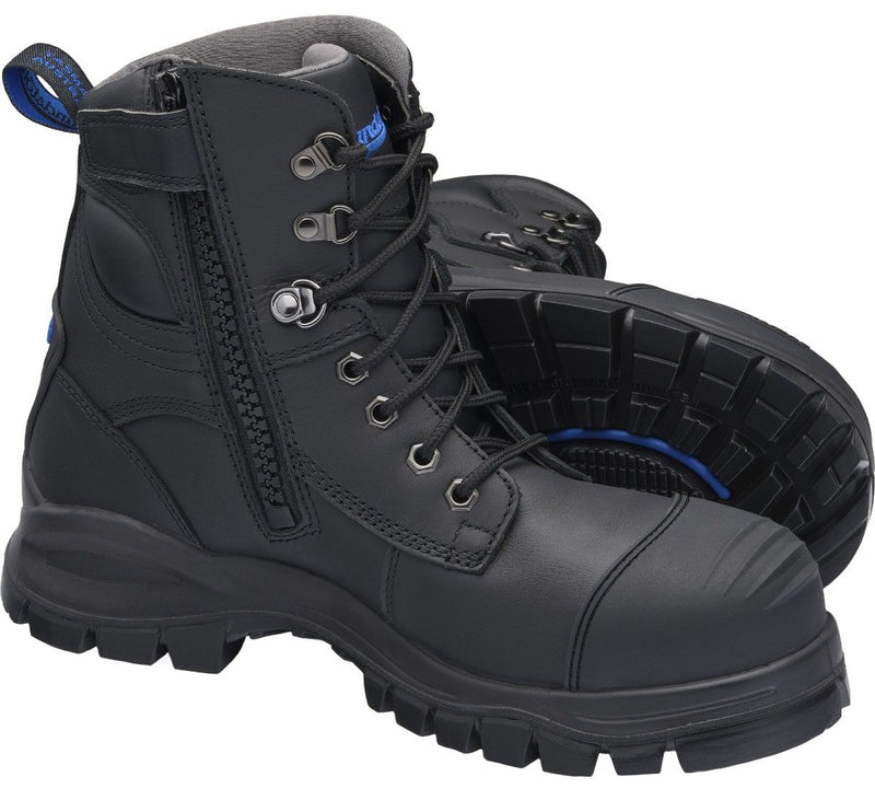 Blundstone 997 XFOOT Rubber Ankle Lace-Up Steel Toe Boots
