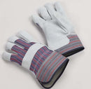Work Force Small Blue Leather Palm Safety Cuff Gloves