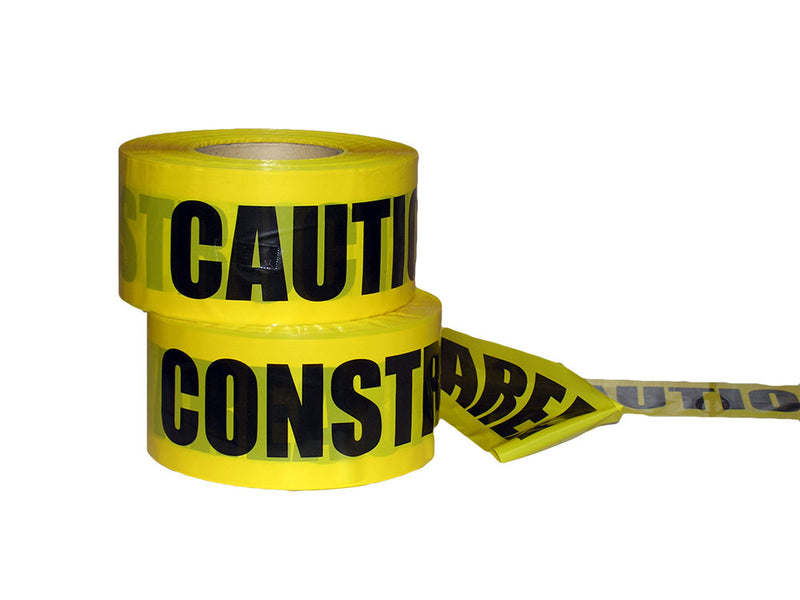Work Force Caution Construction Area Tape