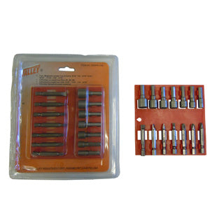 Valley 14 Pc. Power Nut Driver and Screwdriver Bits Set (MM)