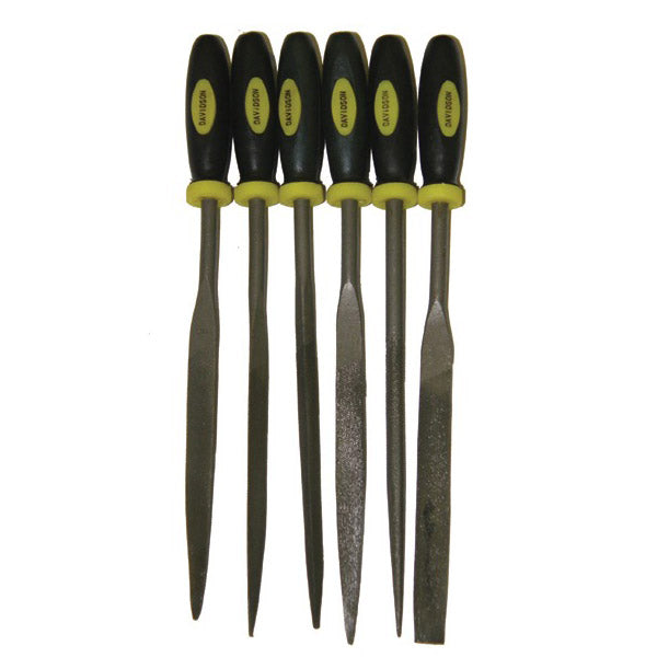 6Pc. Mini File Assortment Set with Soft Touch Handles