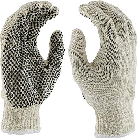 Hand Gear Gloves Knits W/ Dots 3-pack