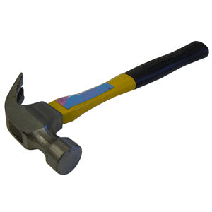 16 oz. Curved Claw Hammer, Fiberglass Handle, Promo
