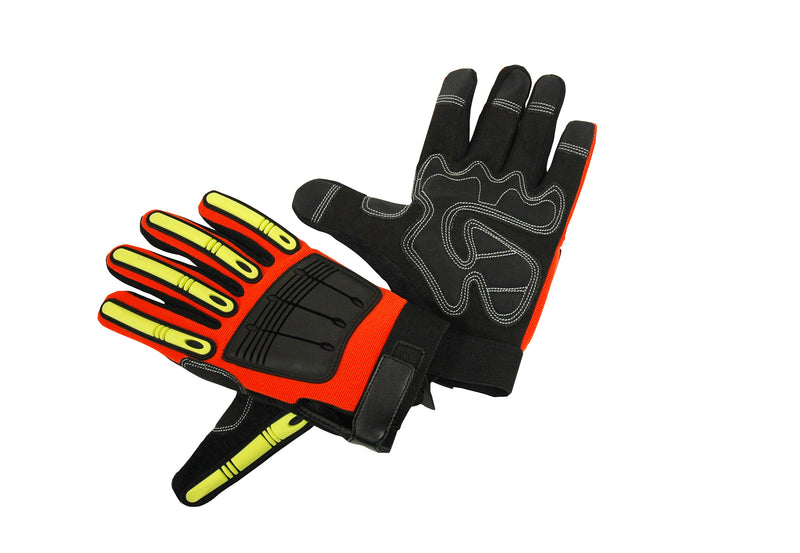 Work Force J-363 – Hi-viz Mechanic Style Gloves