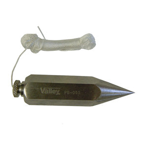 Valley Plumb Bob, Steel, 5 Oz. With 10ft/3m Line