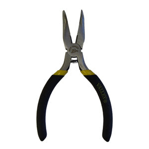 Valley 4.5" Precision Bent Nose Pliers, CR-V, Foam Grips