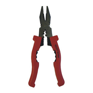 Valley 8" CR-V Electrician's Linesman Plier, Insulated Hdls.