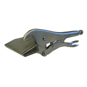 Valley Locking Welding Clamp, CR-V, Flat-bill, 10"