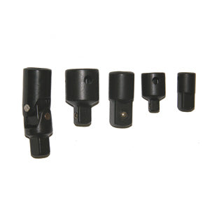 Valley 5 Pc. Impact Adapters and 3/8" Dr. Universal Joint Set