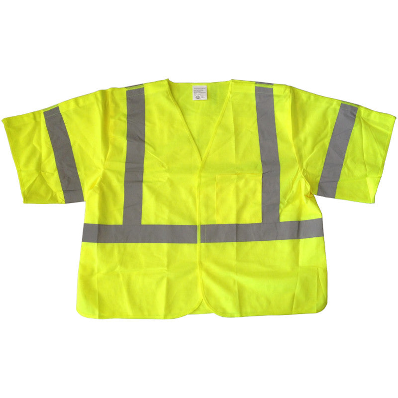 High Visibility Reflective Class III Ansi Safety Vest Tear Away Vest for Safety