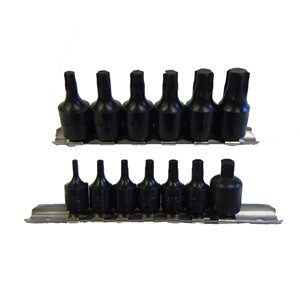 Boston Industrial 15 Pc. Star Bit Socket Set, Cr-v (T10-t60)
