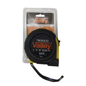 Valley Tape Measure, SAE Blade, Pro-series