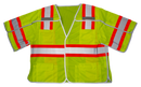 Work Force  Mesh Lime ANSI 107-2015 Class 3 Compliant Safety Vest