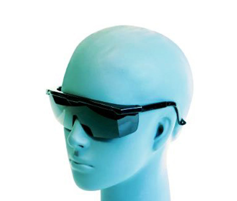 Work Force Black Frame, Smoke Lense Safety Glasses