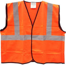 Work Force Class 2 Orange Safety Vest Ansi 107-2015 Compliant
